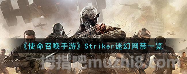 《使命召唤手游》Striker迷幻网带一览